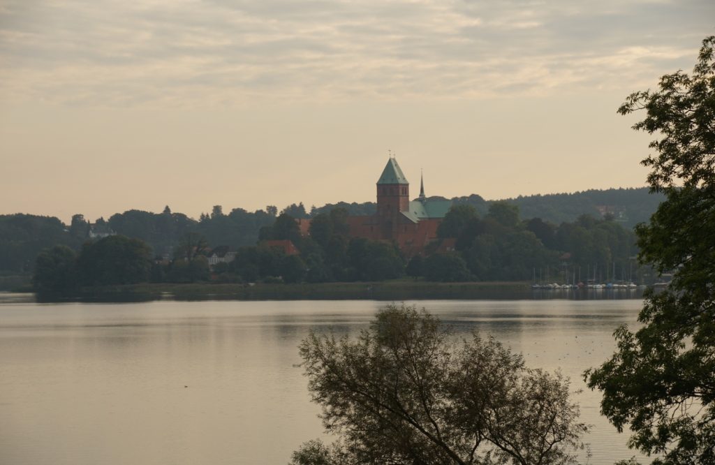 Blick auf Inselstadt Ratzeburg mit Dom